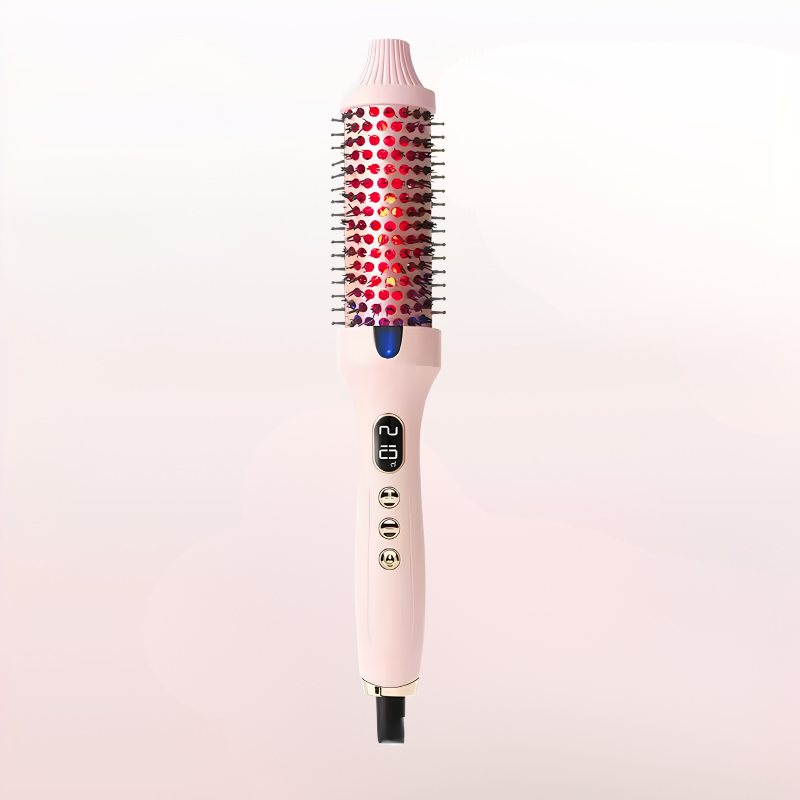 3-in-1 Pro Negative Ion Two PTC Heaters Thermal Brush