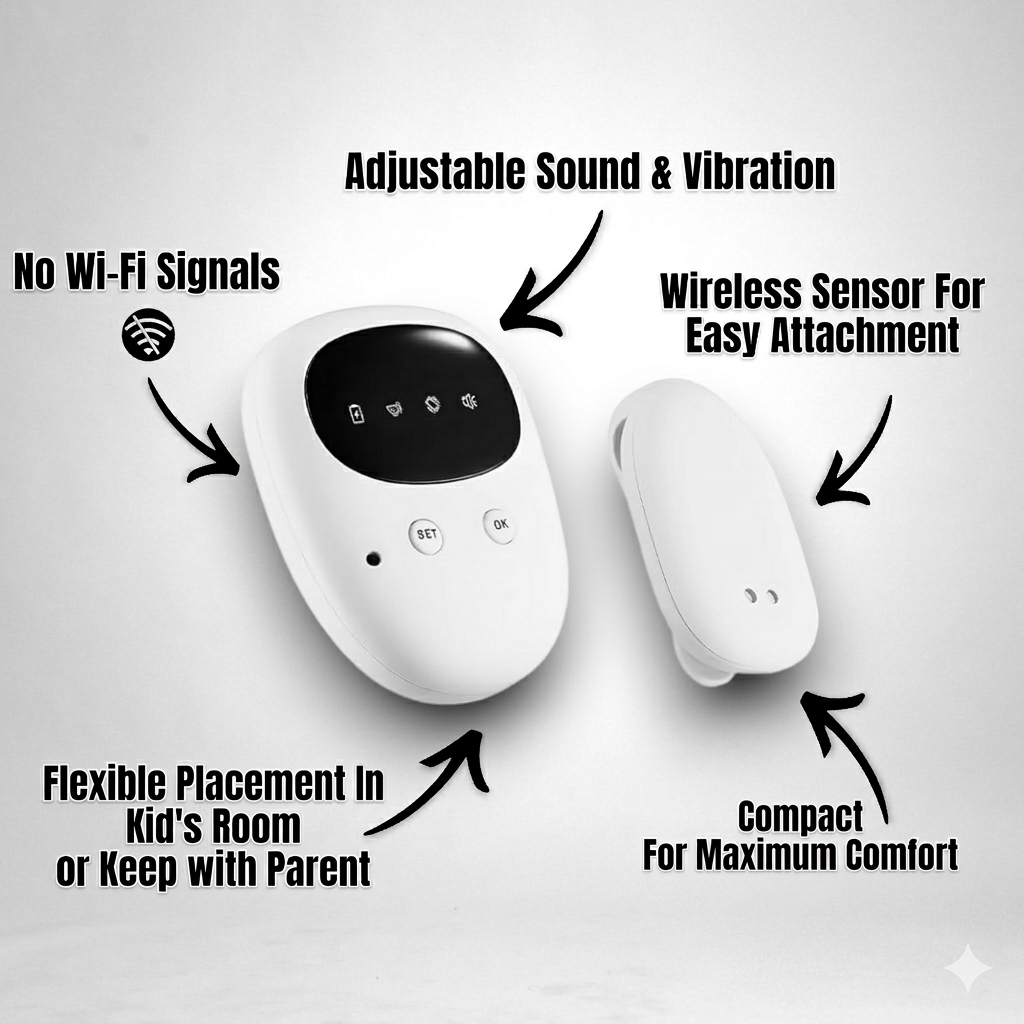 NightDry™ Wireless Bedwetting Alarm
