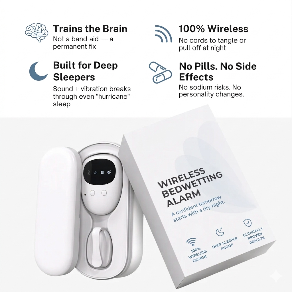 NightDry™ Wireless Bedwetting Alarm