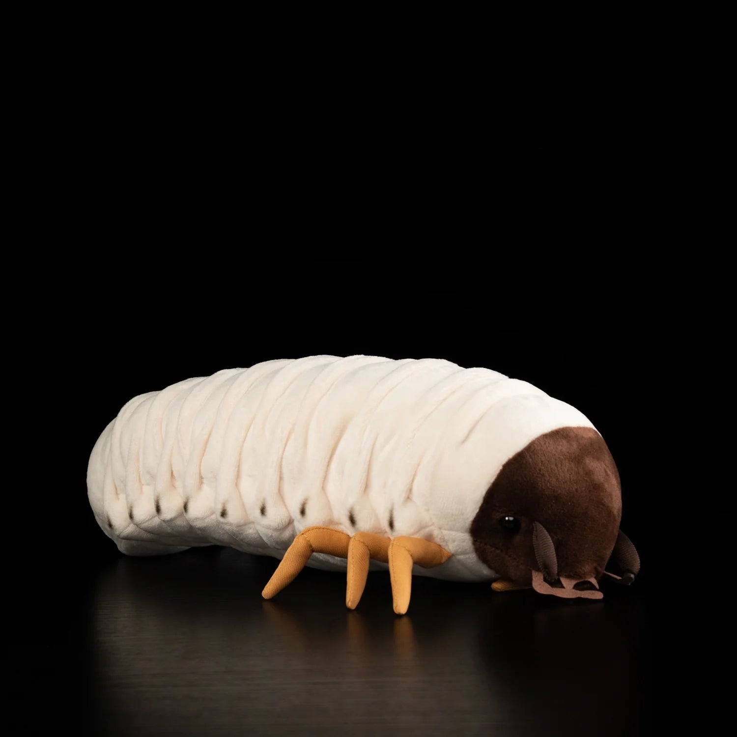 White Grub Soft Stuffed Plush Toy