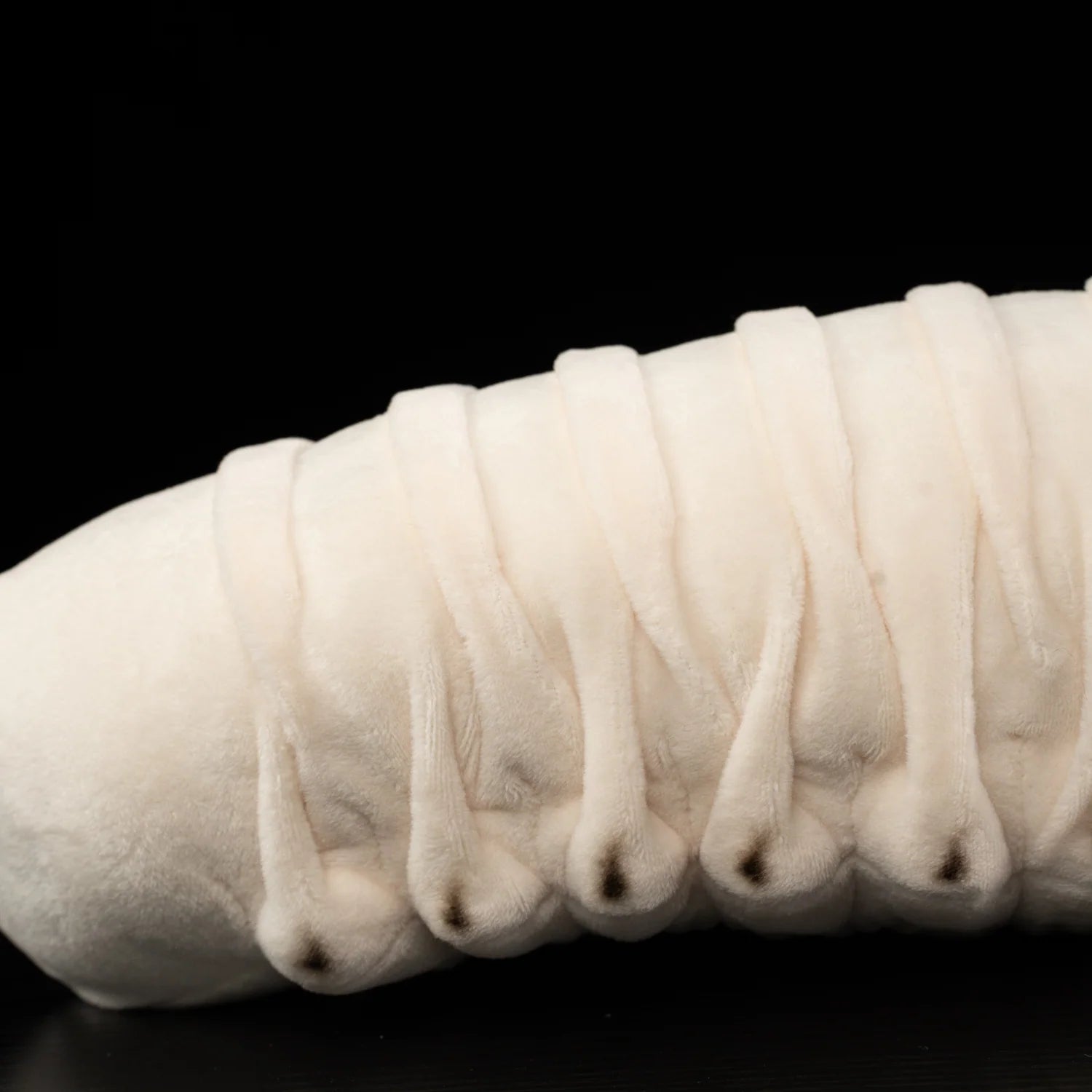 White Grub Soft Stuffed Plush Toy