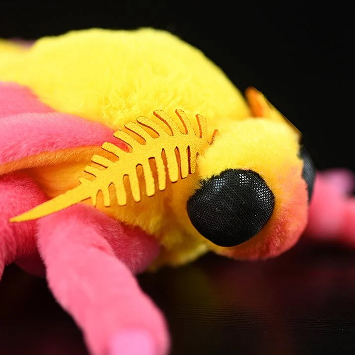 Rosy Maple Moth Soft Stuffed Plush Toy