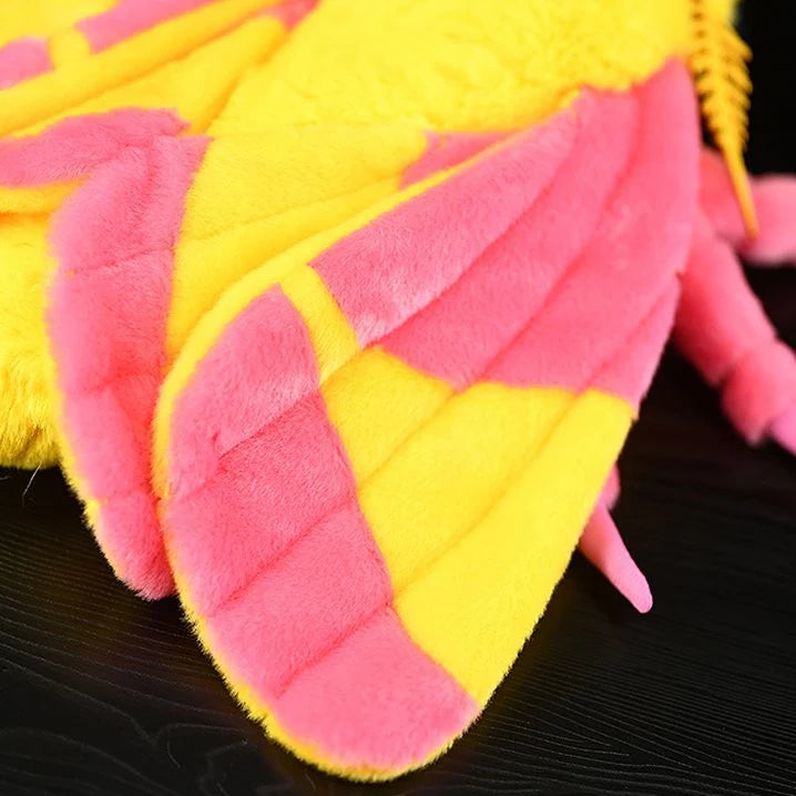 Rosy Maple Moth Soft Stuffed Plush Toy